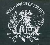 Logotipo de la falla Amics de Masies.