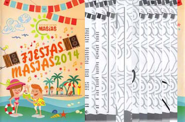 Libro de fiestas de Masías 2014.