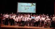 La Unión Musical de Moncada celebra la ceremonia de graduación del curso 2022-23.